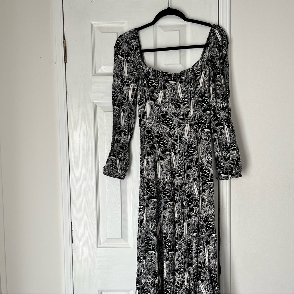Reformation straight midi dress